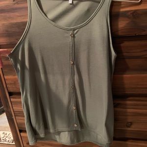 Olive green tank